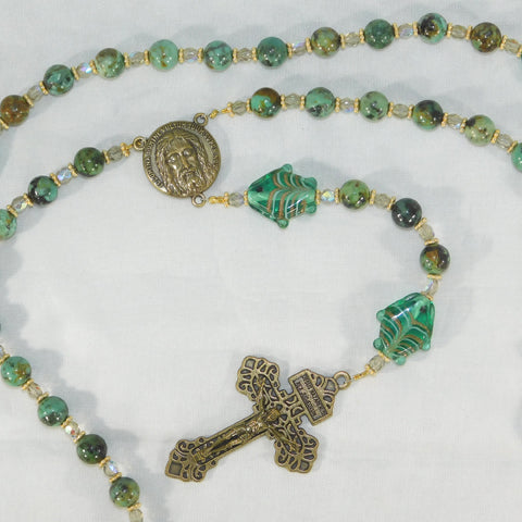 Bronze 5-Decade Rosaries (5 designs)