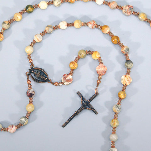 Copper 5-Decade Rosaries (8 designs)