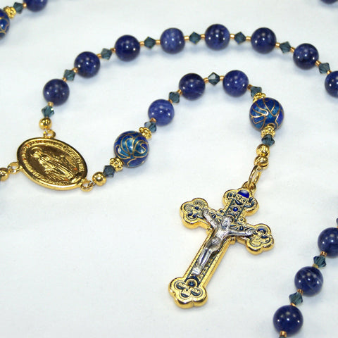 Gold-tone 5-Decade Rosaries (9 designs)