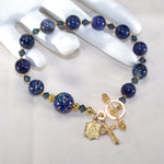 Gold-plated Rosary Bracelet