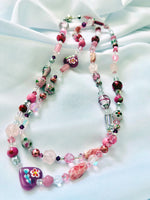 Mixed Media Magnetic Clasp Necklace - Large